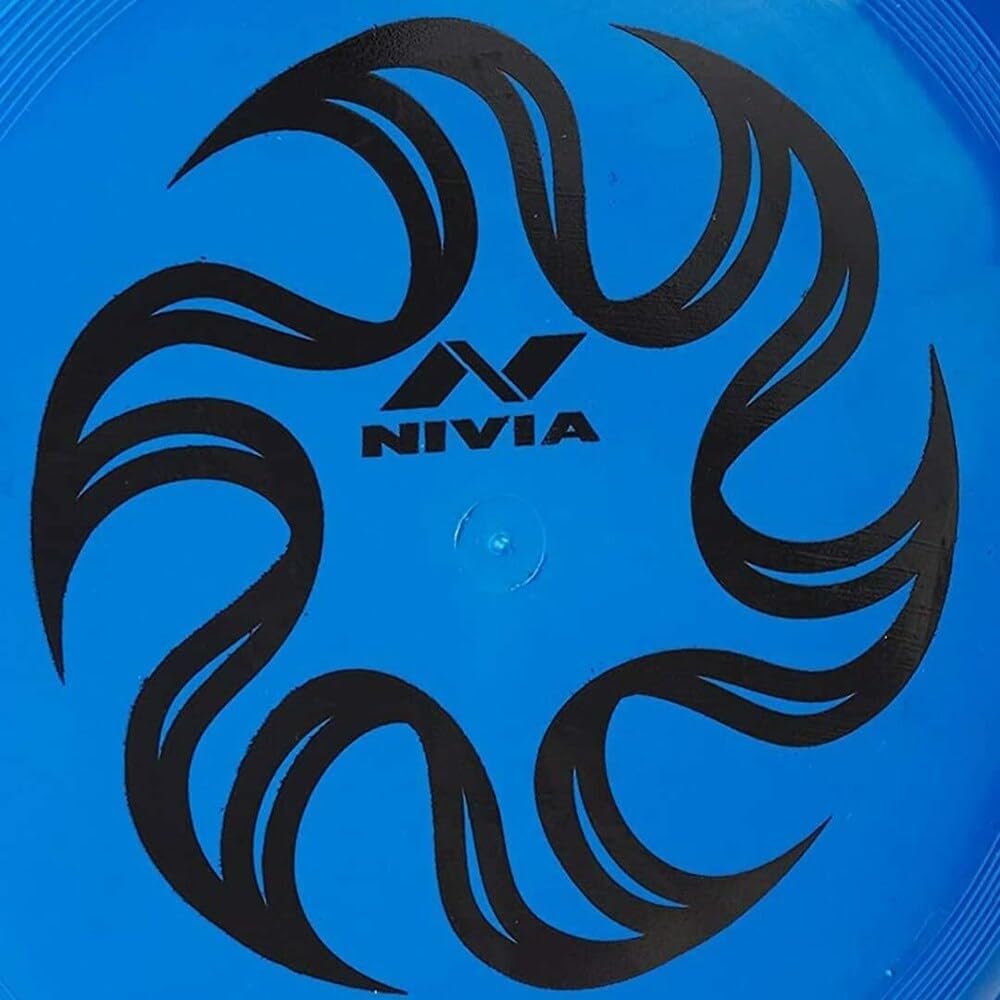 Nivia Frisbee for Outdoor Sports Games, Throwing Discs, Dog Training Disc, Flying Discs for Kids, Adults, and Dogs, Unbreakable Soft Flexible Plastic (Assorted, Small) - Image 4