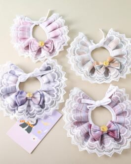 PSK PET MART Nylon Cute Bowtie Cat Dog Collar Lace Collar Pets Scarf Accessories for PET Birthday Party Holiday Daily 1 Pcs Collar for Dogs, Multi-Coloured PSK PET MART Nylon Cute Bowtie Cat Dog Collar Lace Collar Pets Scarf Accessories for PET Birthday Party Holiday Daily 1 Pcs Collar for Dogs, Multi-Coloured