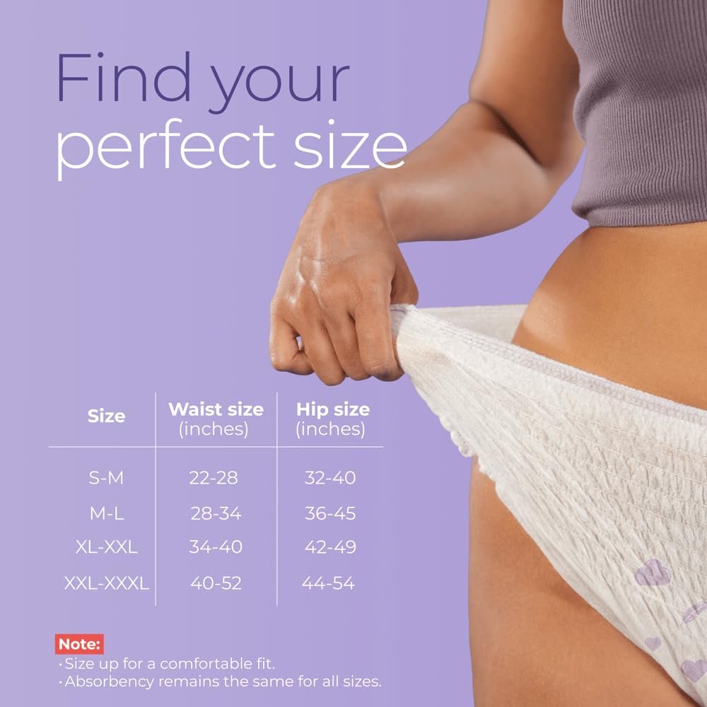Nua 360° Comfort Period Panties (XXL-XXXL) | Pack of 5 | Ultra-Absorbent | Zero Irritation | 4x Comfort | For Heavy Flow | No rashes | Leakproof | Seamless | 100% Toxic-Free, Dermatologically Tested - Image 8