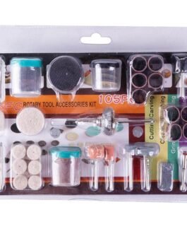 AASONS 105 Pcs Rotary Tool Accessory Set Fits DIY Tools for Dremel Grinding Sanding Polishing Abrasive Drill Kit Rotary Power Tools Polishing Cutting 1/8″ Shank, Multicolor AASONS 105 Pcs Rotary Tool Accessory Set Fits DIY Tools for Dremel Grinding Sanding Polishing Abrasive Drill Kit Rotary Power Tools Polishing Cutting 1/8″ Shank, Multicolor