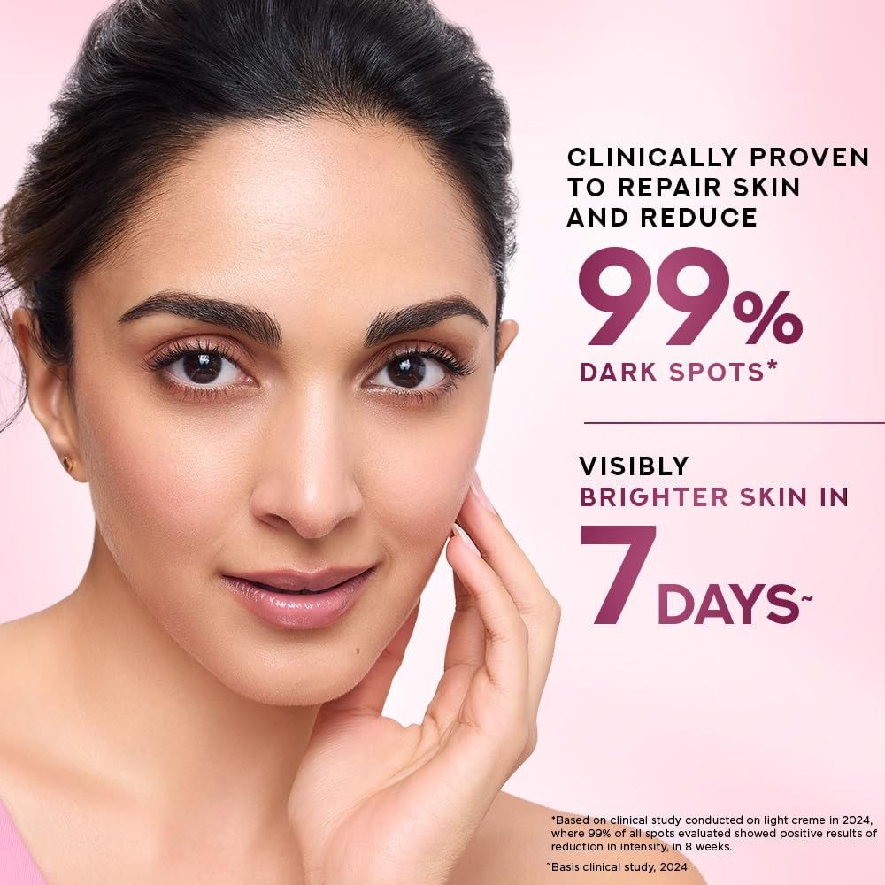 Pond's Bright Beauty Light Cream with UV Filter | Niasorcinol | 100x Better than Vitamin C | Niacinamide | Fades Dark Spots, Brightens Skin, 50g - Image 6