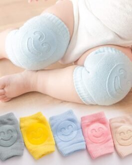 MOMITTLE- Pack of 2 Pair Baby Smiley Knee Pads for Crawling,Anti-Slip Padded Stretchable Elastic Cotton Soft Breathable Comfortable Knee Cap Elbow Safety Protector Random Color,All Color MOMITTLE- Pack of 2 Pair Baby Smiley Knee Pads for Crawling,Anti-Slip Padded Stretchable Elastic Cotton Soft Breathable Comfortable Knee Cap Elbow Safety Protector Random Color,All Color