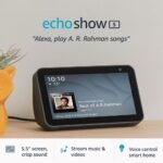 Introducing Echo Show 5 – See and do more with Alexa on 5.5″ screen (Black) – CR