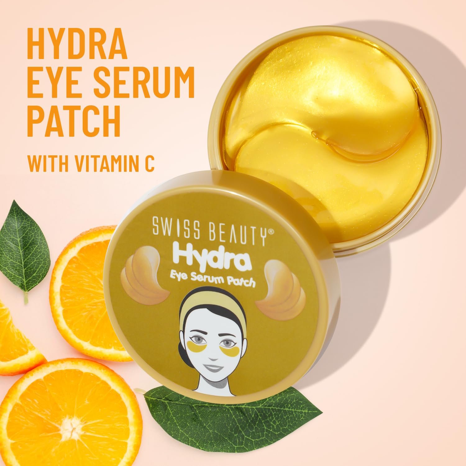Swiss Beauty Hydra Anti Wrinkle Eye Serum Patch| Treats Dark Circles, Fine Lines And Wrinkles | Enriched With Collagen And Aloe Vera Extract | Shade -Gold, 60 Pcs - Image 2