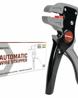 BUILDSKILL 2 IN 1 Automatic Wire Stripping & Cutting Tool – Precision Cutter for Electrical, Automotive, Cords & Cables – Ergonomic Handle with Pressure Adjustment BUILDSKILL 2 IN 1 Automatic Wire Stripping & Cutting Tool – Precision Cutter for Electrical, Automotive, Cords & Cables – Ergonomic Handle with Pressure Adjustment