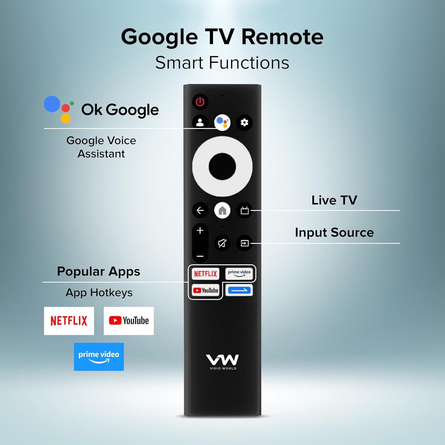 VW 109 cm (43 inches) Pro Series 4K Ultra HD Smart QLED Google TV VW43GQ1 - Image 5