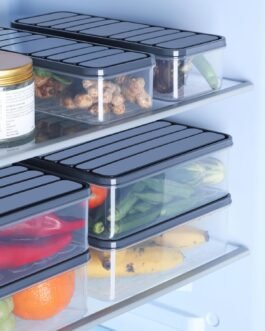 SATVIKAYA Air Tight Plastic Storage Containers Set for Kitchen | Pantry Organizers Kitchen Accessories Items,Fridge Storage Boxes | Leak-Proof, Durable, and Space-Saving (4, 2500ml) (1200 ML, 6) SATVIKAYA Air Tight Plastic Storage Containers Set for Kitchen | Pantry Organizers Kitchen Accessories Items,Fridge Storage Boxes | Leak-Proof, Durable, and Space-Saving (4, 2500ml) (1200 ML, 6)