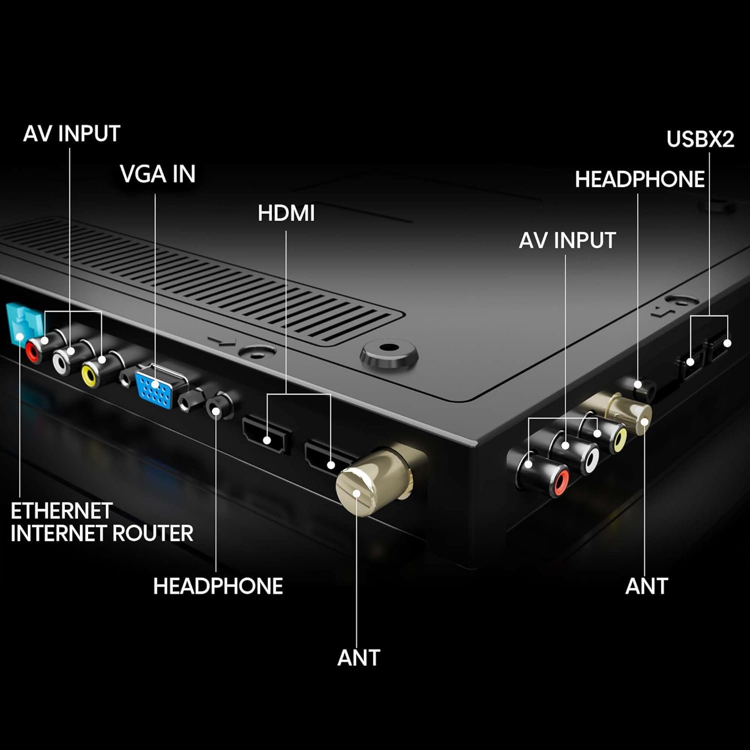 Hisense 108 cm (43 inches) E5Q Series Full HD Smart QLED Google TV 43E5Q (Black) - Image 7