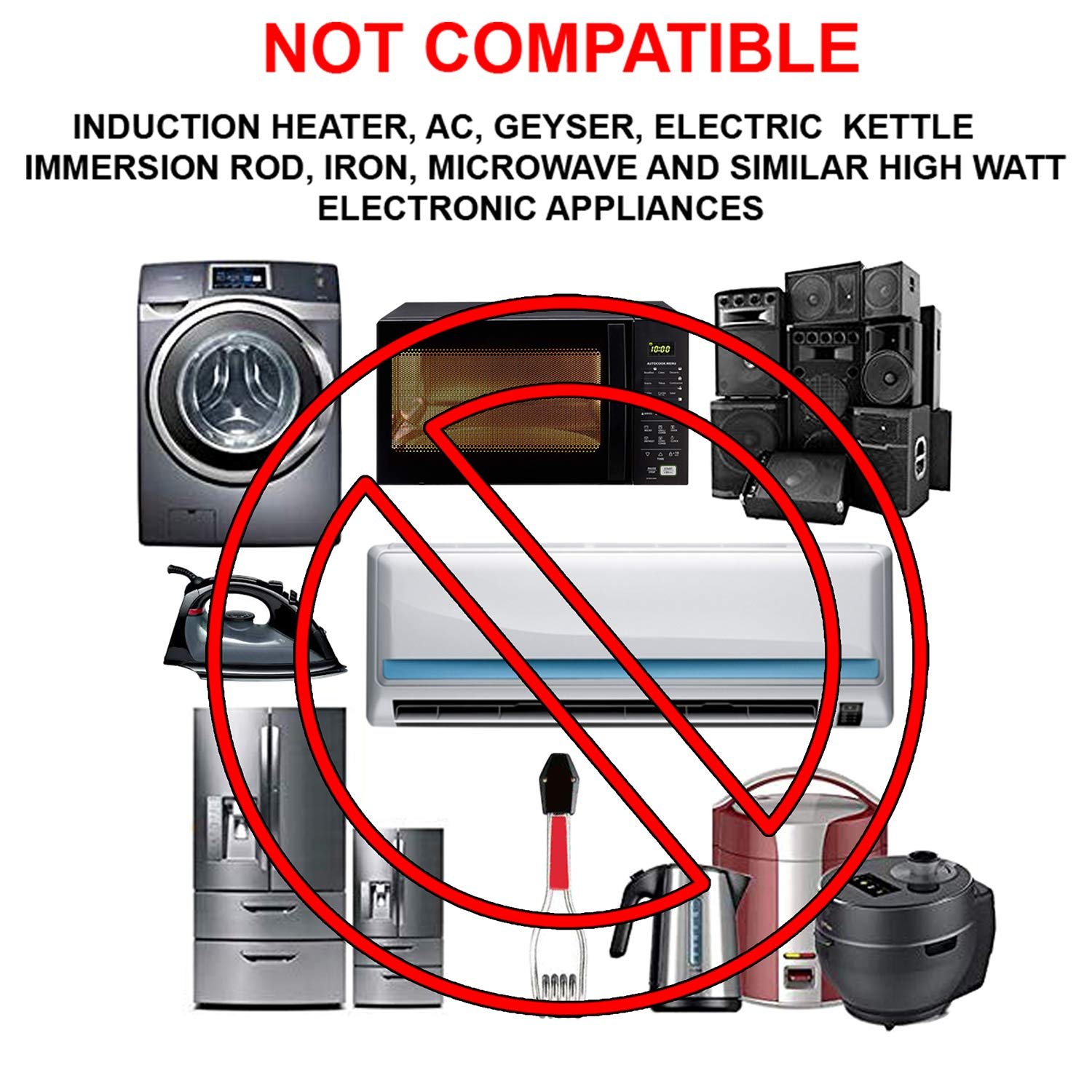 ADDMAX Extension Cord with USB – 6 Power Socket with 2 USB Ports | 1.8 Meter Heavy Duty Cord | 10A 220V Multi Plug Extension Board | Fire Flame Proof Extension Cord for Home & Office – Grey - Image 7