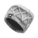 Boldfit Ear Muffs for Men Winter Unisex Ear Muffs for Women Headband Woolen Knitted Ear Cover For Winter Wear For Men Earmuffs Mens Winter Accessories Ear Caps For Winter For Cold Ear Warmer – Grey