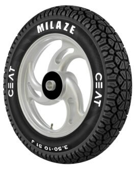 Ceat Milaze X5 90/100-10 53J Tubeless Scooter Tyre,Front or Rear