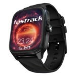Fastrack Astor FS1 Pro Smart Watch, 1.97″ AMOLED Display, Bluetooth Calling, 100+ Sports Modes, SpO2 & Heart Rate Monitoring, Women’s Health, IP68, Up to 5 Days Battery, Functional Crown (Black)