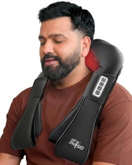 Dr Physio (USA) Electric Heat Shiatsu Machine Body Massagers (for Cervical Neck Shoulder & Back Pain Relief) Dr Physio (USA) Electric Heat Shiatsu Machine Body Massagers (for Cervical Neck Shoulder & Back Pain Relief)