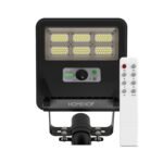 Homehop Solar LED Street Light Outdoor Waterproof 50 Watt Wireless Motion Sensor high Power Lamp for Home, Garden, Dusk to Dawn (4000mAh/3.2V Cool Light) black, Acrylonitrile Butadiene Styrene (ABS)