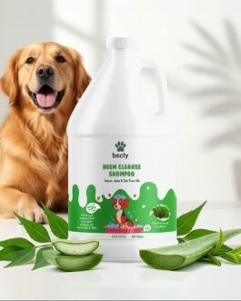 Bscly Neem Herbal Dog Shampoo 1000ml – Puppy Safe Anti Ticks and Fleas Dog Shampoo | Enriched with Aloe & Neem Oil | pH Balanced | All Breeds | Regular use Coat Cleansing Shampoo for Pets Bscly Neem Herbal Dog Shampoo 1000ml – Puppy Safe Anti Ticks and Fleas Dog Shampoo | Enriched with Aloe & Neem Oil | pH Balanced | All Breeds | Regular use Coat Cleansing Shampoo for Pets