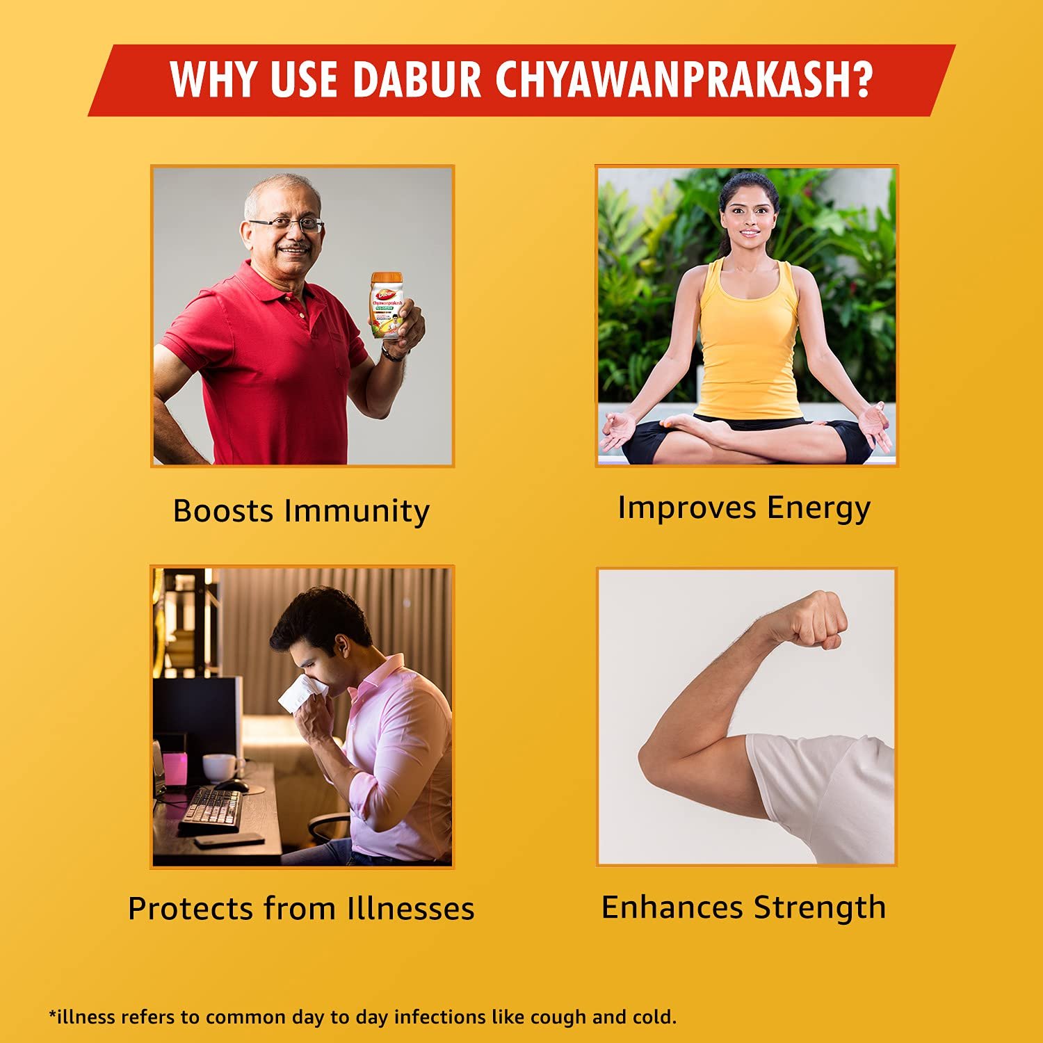 Dabur Chyawanprakash Sugarfree powder : Clincally Tested Safe for Diabetics |Boosts Immunity |helps Build Strength and Stamina - 900gm - Image 5