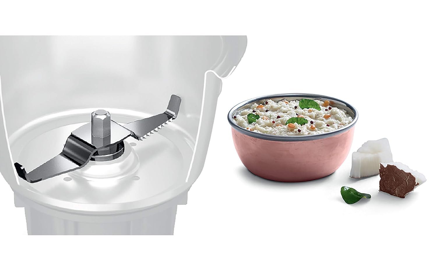 Bosch Pro 1000W Mixer Grinder MGM8842MIN - Black - Image 9