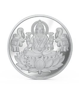 Joyalukkas 999 Purity | Round Shape | Silver Coin | Lakshmi Design (20Gram). Joyalukkas 999 Purity | Round Shape | Silver Coin | Lakshmi Design (20Gram).