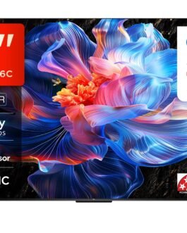 TCL 139 cm (55 inches) Metallic Bezel Less Series 4K Ultra HD Smart LED Google TV 55V6C (Black) TCL 139 cm (55 inches) Metallic Bezel Less Series 4K Ultra HD Smart LED Google TV 55V6C (Black)