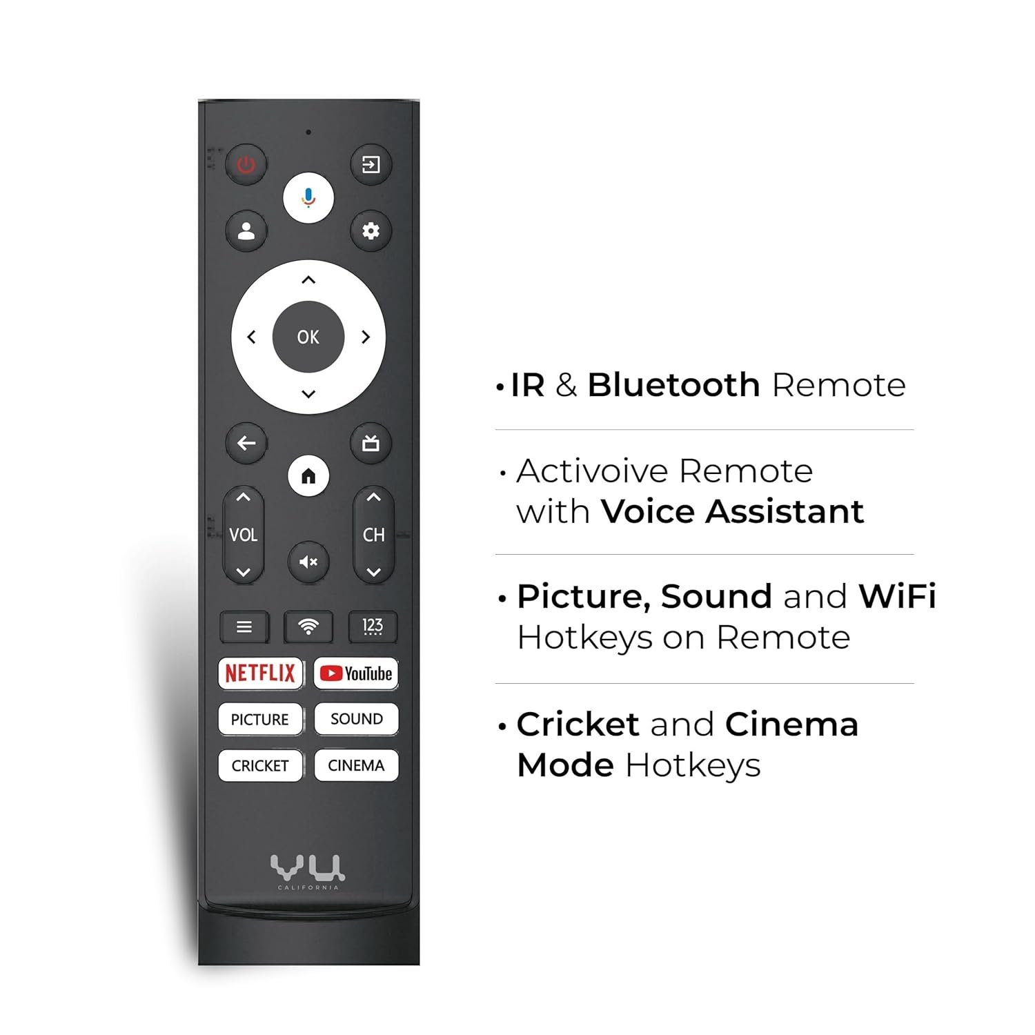 VU 108cm (43 inches) GloQLED Series 4K QLED Smart Google TV 43GLOQLED25 - Image 7