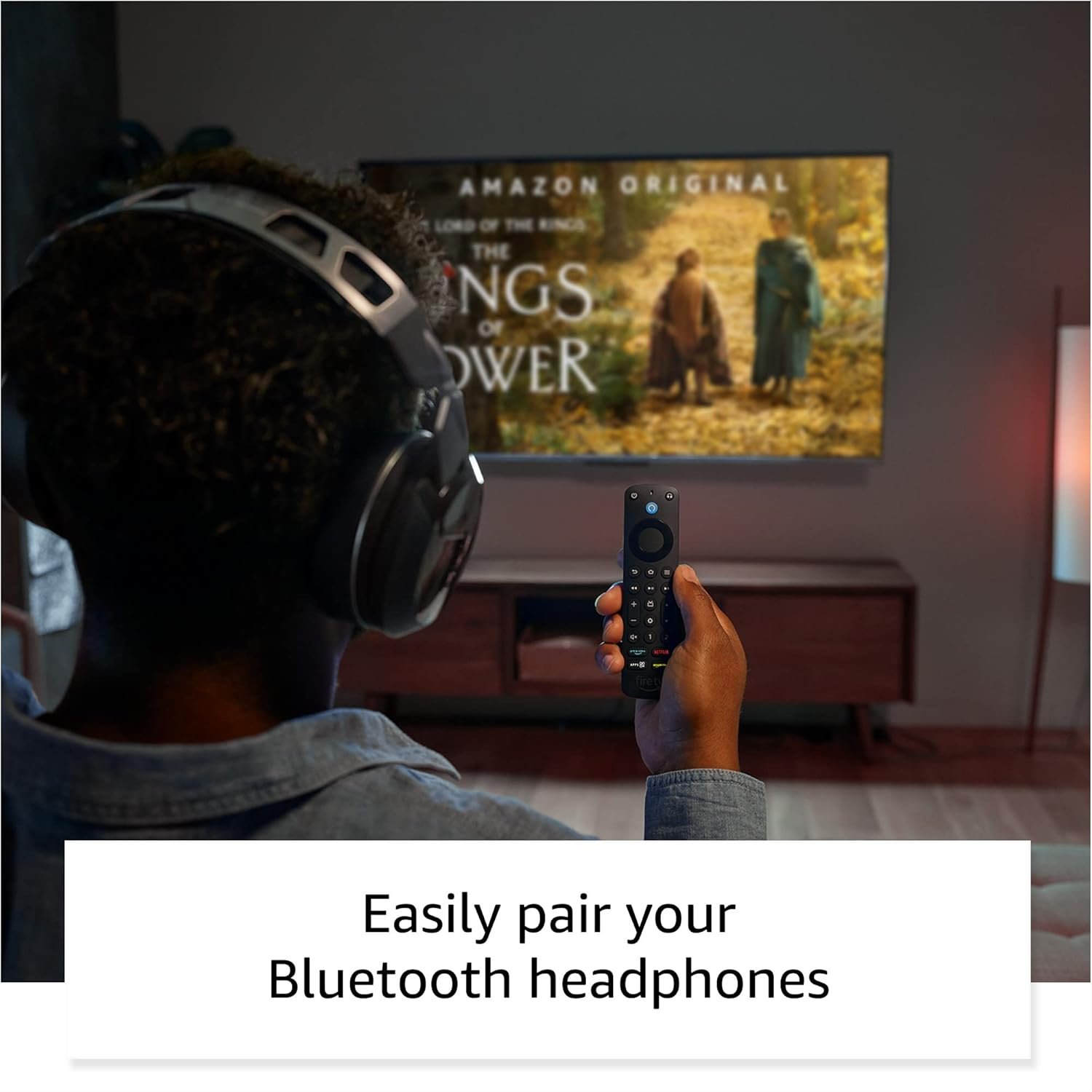 Introducing Alexa Voice Remote Pro, includes remote finder, TV controls, backlit buttons, requires compatible Fire TV device - Image 7