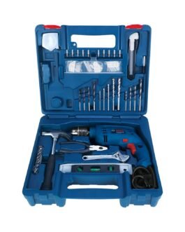 BOSCH Professional GSB 500 RE Corded-Electric Drill Tool Set | 500 W Motor | 100-piece Tools Box Kit | Speed Range upto 2600 RPM | Impact Rate upto 41600 BPM | Chuck Capacity of 10 mm | 1 Yr Warranty BOSCH Professional GSB 500 RE Corded-Electric Drill Tool Set | 500 W Motor | 100-piece Tools Box Kit | Speed Range upto 2600 RPM | Impact Rate upto 41600 BPM | Chuck Capacity of 10 mm | 1 Yr Warranty