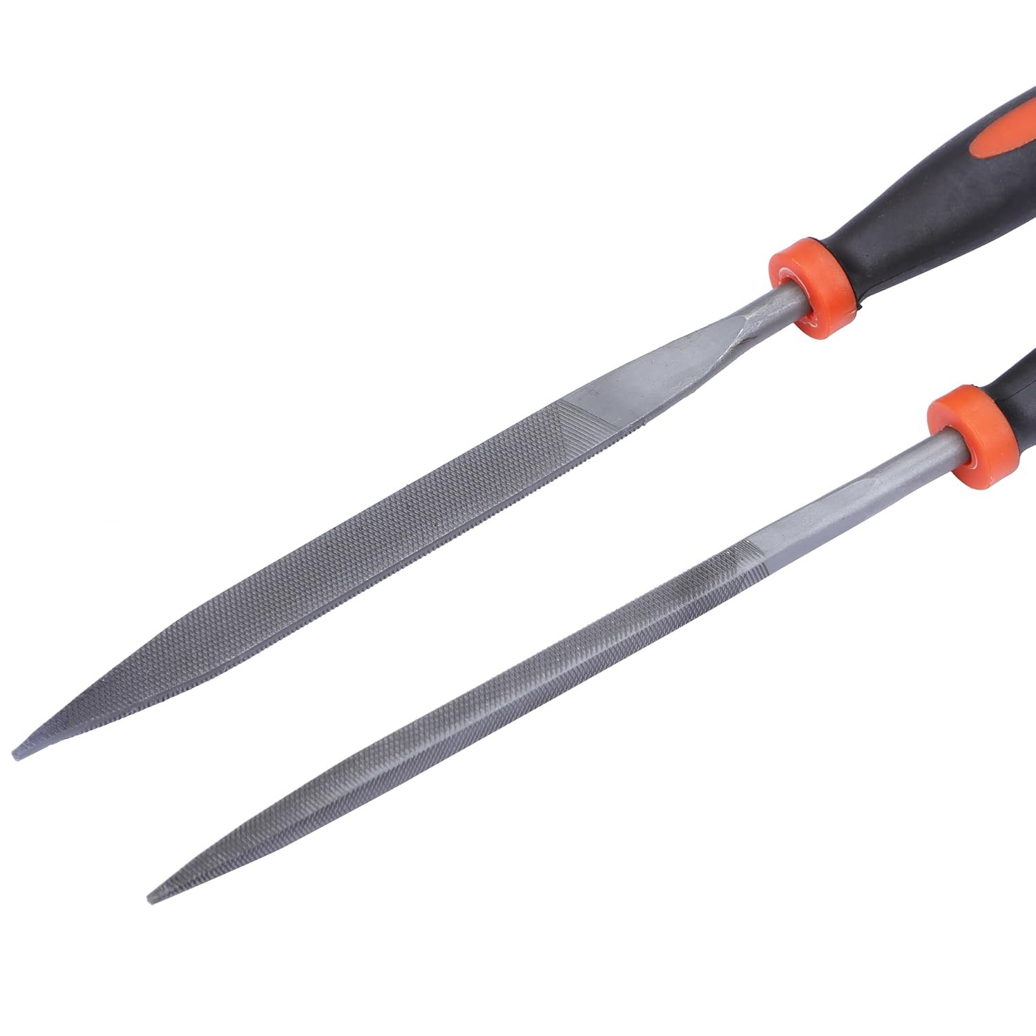 BLACK+DECKER BDHT22148 174mm 6-Piece Steel Needle File Set for Cutting & Smootheing Out Surfaces Ideal for Wood, Metal, Plastic for Home & DIY Use, ORANGE & BLACK - Image 6