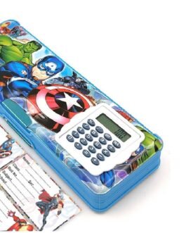 ECLET Pencil Box for Kids with Inbuilt Calculator and Designed Art Plastic Pencil Box (Set of 1, Light Blue) Any ramdon Design Will Send ECLET Pencil Box for Kids with Inbuilt Calculator and Designed Art Plastic Pencil Box (Set of 1, Light Blue) Any ramdon Design Will Send