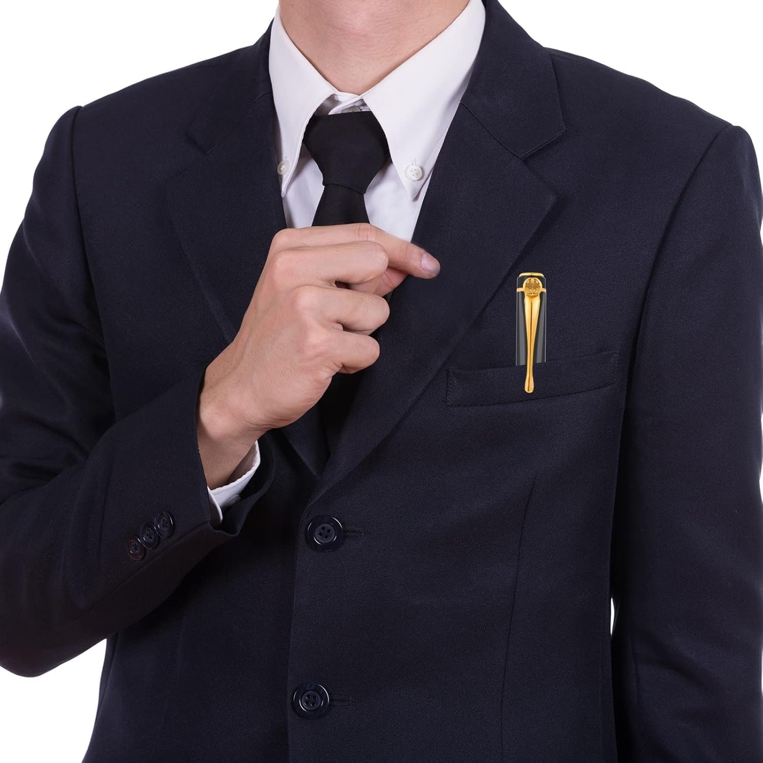 Krifa Enterprise Ballpoint Pen Black Refill,Business pens,Luxury Pen,Best Ball Gift Set for Men & Women Professional Executive,Office,Nice Pens Classy Gift Box… (Red) - Image 5