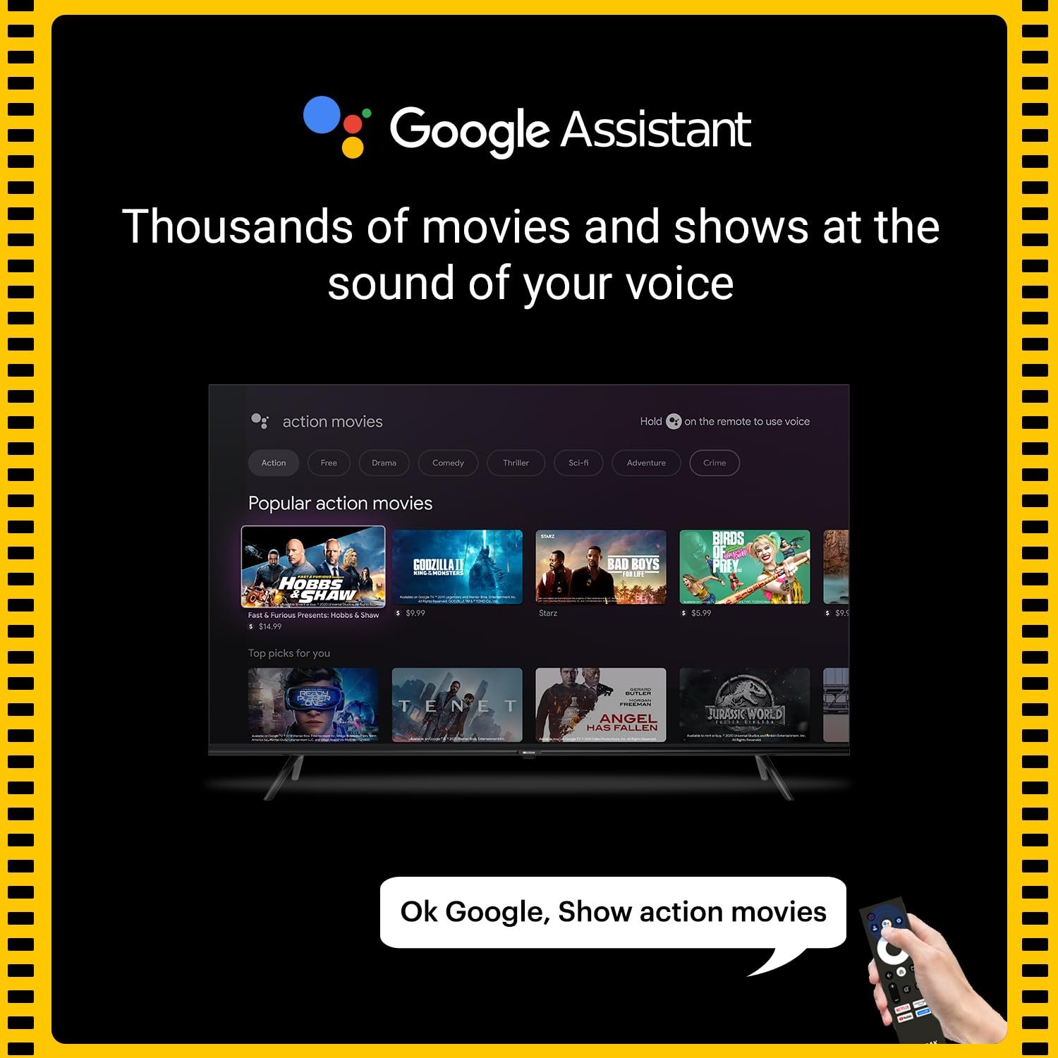 Kodak 139 Cm (55 Inches) Matrix Series 4K Ultra Hd Smart QLED Google Tv 55Mt5022, Black - Image 17