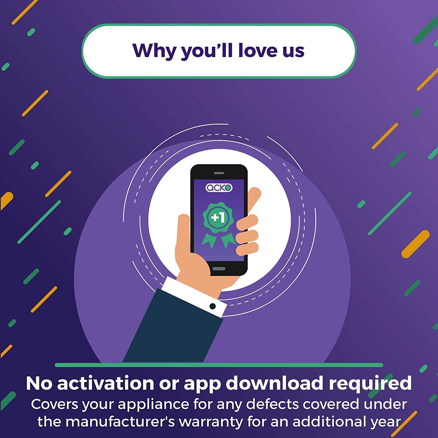 Acko 1 Year Extended Warranty for Amazon Fire TV Stick Devices up to ₹5,000 (Email Delivery) - Image 3