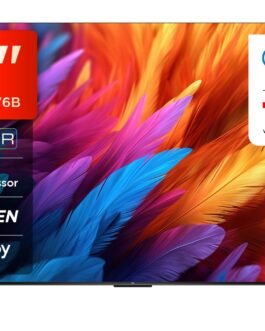 TCL 189 cm (75 inches) Metallic Bezel-Less Series 4K Ultra HD Smart LED Google TV 75V6B (Black) TCL 189 cm (75 inches) Metallic Bezel-Less Series 4K Ultra HD Smart LED Google TV 75V6B (Black)