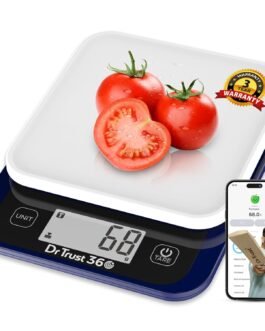 Dr Trust USA Smart Nutrition Electronic Kitchen Digital Scale Weighing Machine For Health, Fitness, Diet, Nutrition, Cooking and Home Baking with Bluetooth, Bright LCD, Touch Button, Tare Function(5 Kg)- 530 Dr Trust USA Smart Nutrition Electronic Kitchen Digital Scale Weighing Machine For Health, Fitness, Diet, Nutrition, Cooking and Home Baking with Bluetooth, Bright LCD, Touch Button, Tare Function(5 Kg)- 530