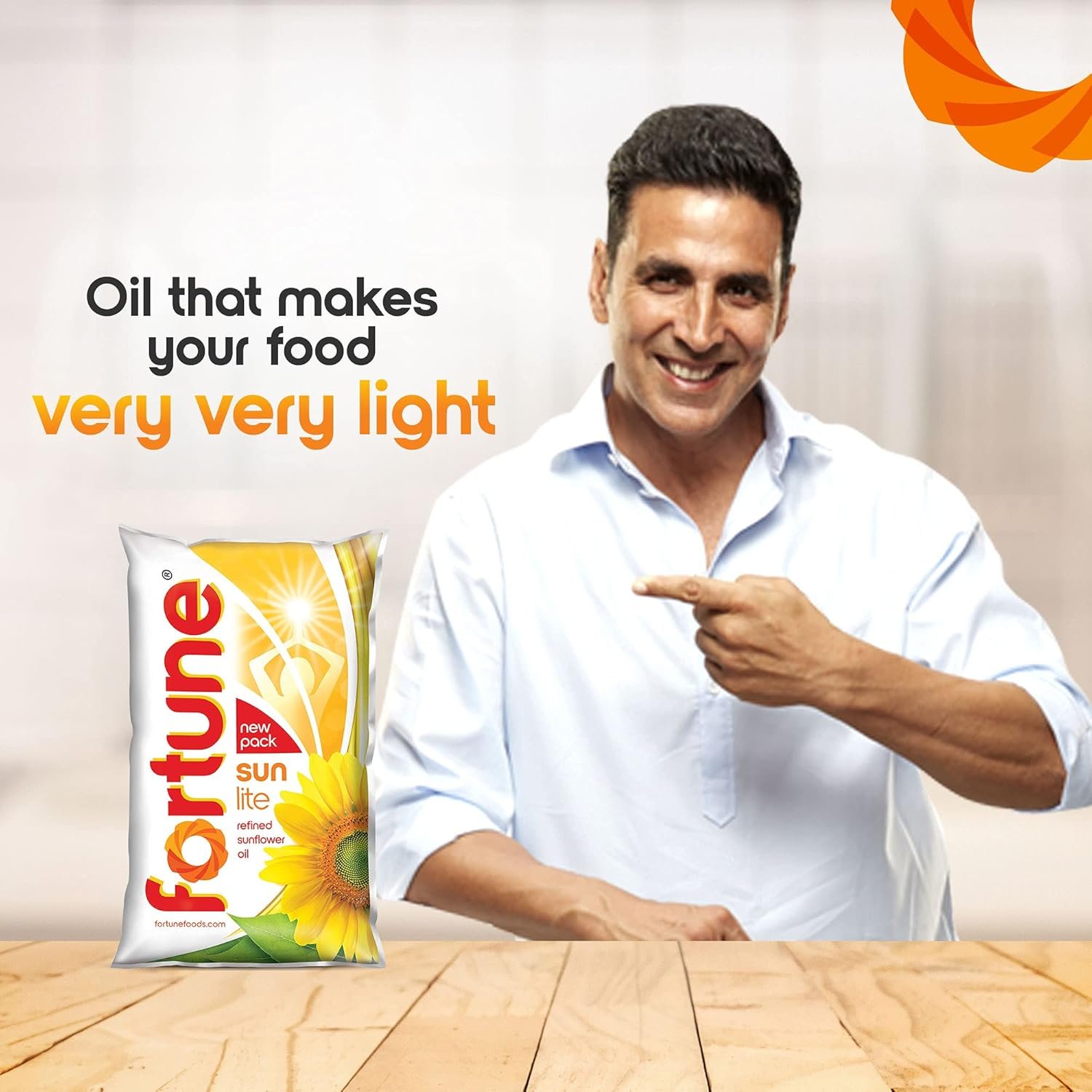 Fortune Sunlite Refined Sunflower Oil, 870gm/800gm Pouch (Weight May Vary) - Image 3