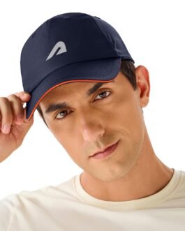 Boldfit Polyester Blend Head Caps For Men Unisex Mens Caps With Adjustable Strap In Summer For Men & Women For All Sports Cap – Blue