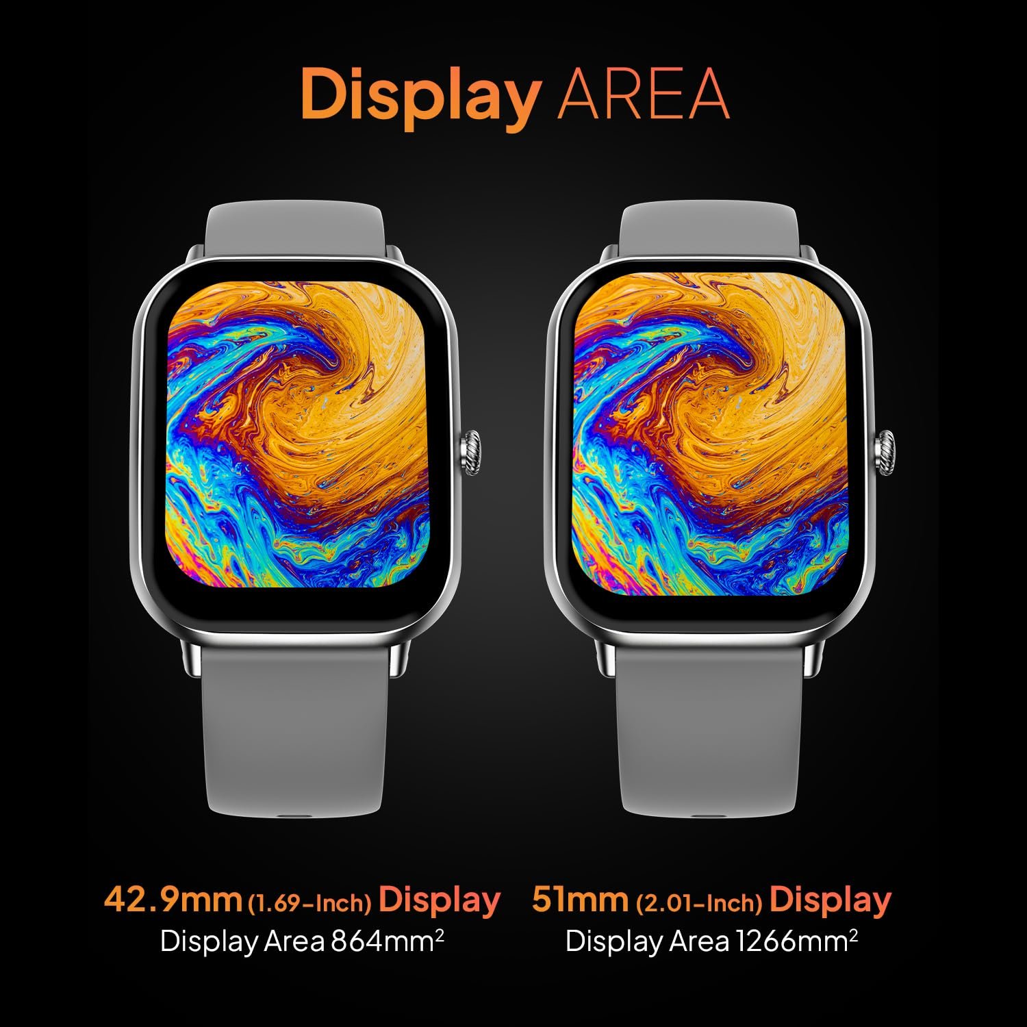 Fire-Boltt Ninja Call Pro Max Smart Watch 2.01 inch Display, Bluetooth Calling, 120+ Sports Modes, Health Suite, Voice Assistance (Grey) - Image 5