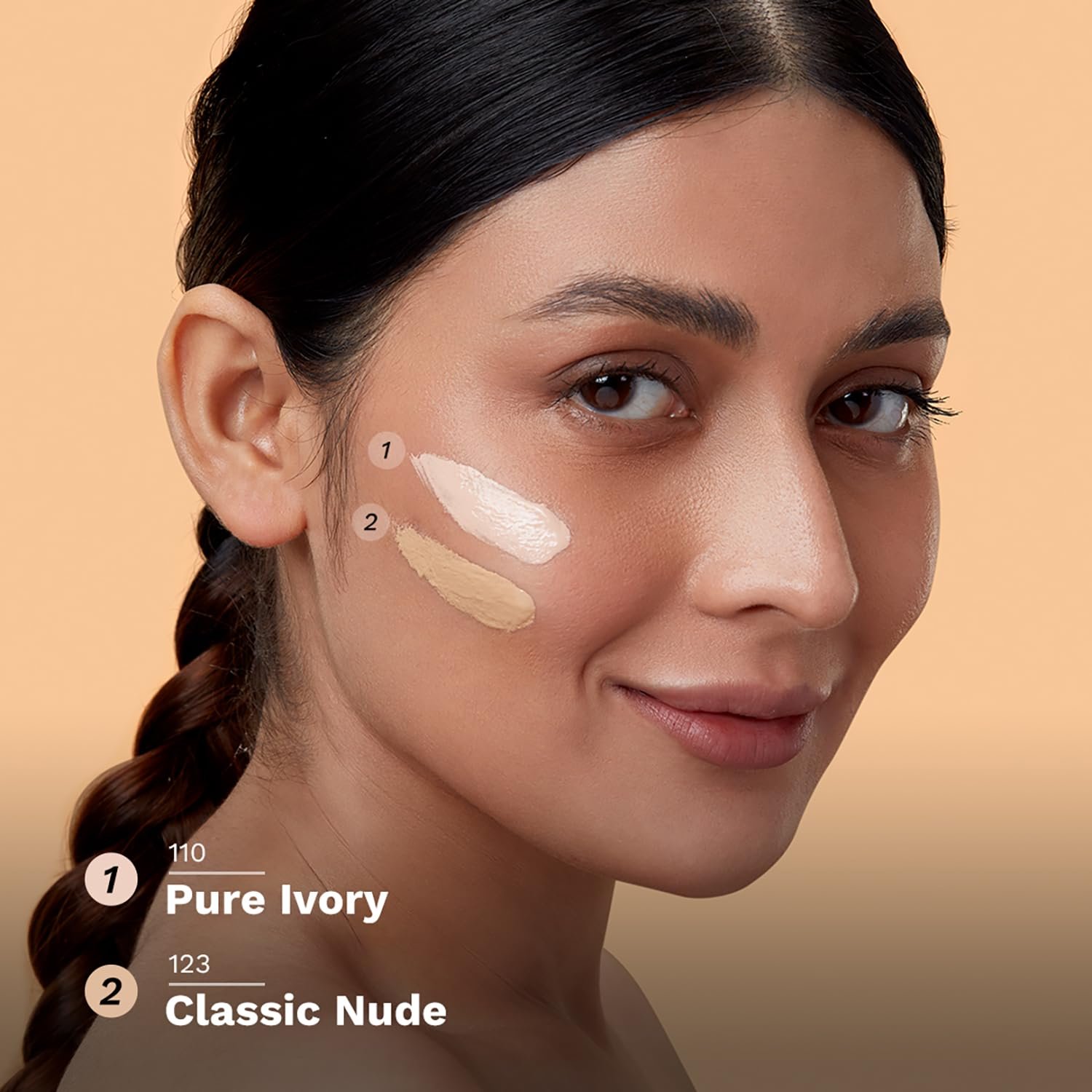 Pilgrim Medium Classic Nude Serum Liquid Foundation, Matte & Poreless,30 ml | Foundation for face make up infused |Water-Resistant,All Day Coverage|All Skin Types - Image 6