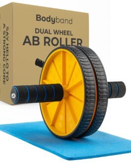 Bodyband Abs Roller for Men & Women Stomach Abs Roller Wheel for Home Workout, Gym Ab Roller for Men Abs Workout Equipment for Abdominal Ab Roller Home Exercise Equipment With Knee Mat -Yellow Black Bodyband Abs Roller for Men & Women Stomach Abs Roller Wheel for Home Workout, Gym Ab Roller for Men Abs Workout Equipment for Abdominal Ab Roller Home Exercise Equipment With Knee Mat -Yellow Black