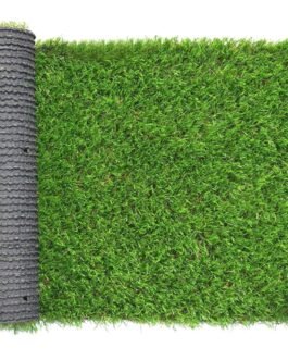 Purav Light 35mm Artificial Green Grass Carpet Mat for Balcony| Grass Mat for Floor, Home Decoration| Perfect for Indoor and Outdoor Use| Entrace Mats|Easy to Wash| Waterproof Mats| (15×23 Inch)