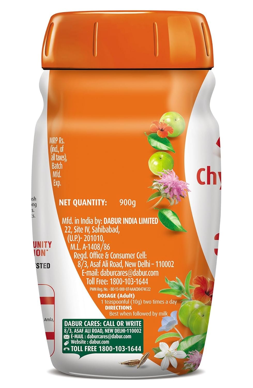 Dabur Chyawanprakash Sugarfree powder : Clincally Tested Safe for Diabetics |Boosts Immunity |helps Build Strength and Stamina - 900gm - Image 8