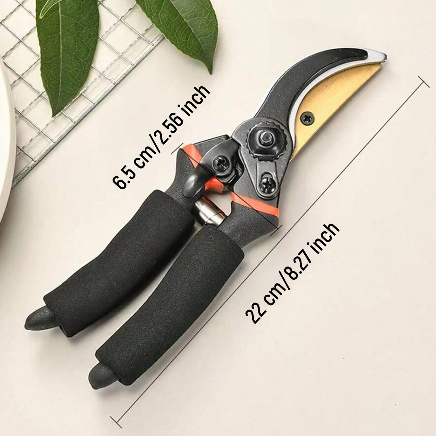 ELMVIA Garden Scissors And Cutter/Branch/Cutting Scissors/Pruners For Plants/Pruning Cutter/Grafting Knife For Lawn, Garden & Potted Plants (HEAVY DUTY) - Image 5