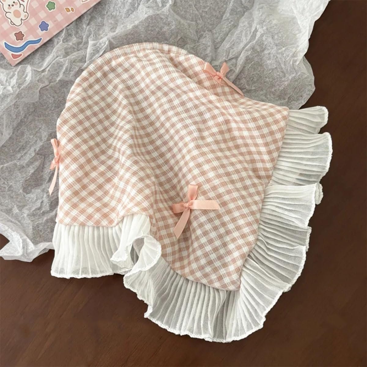 Zytiqt 2 Pcs Bandanas for Women, Set Butterfly Style Lace Headbands, Stylish Head Scarf for Women, Comfortable Hair Accessories for Everyday Wear, Music Festivals, Beach Outings, Gift for Girls - Image 4