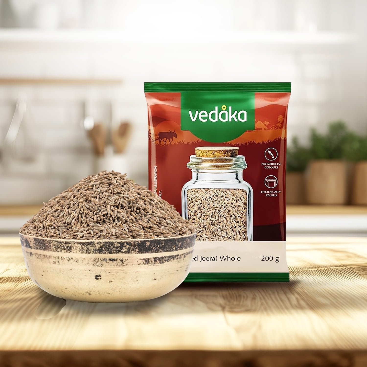 Amazon Brand - Vedaka Whole Jeera (Cumin), 200g - Image 6
