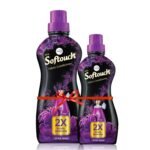Softouch 2X Royal Perfume 800+210ml Fabric Conditioner with Bergamot, Grapefruit & Jasmine| After Wash Liquid Fabric Softener with & Long-Lasting Fragrance| Suitable for All Clothes