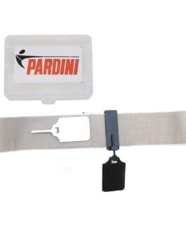 Pardini Shooting Headband Eye Blinder | Adjustable ISSF Standard Design with 2 Flippable Blinds for Archery & Pistol Sports | Enhanced Focus & Eye Protection | Lightweight & Comfortable Fit