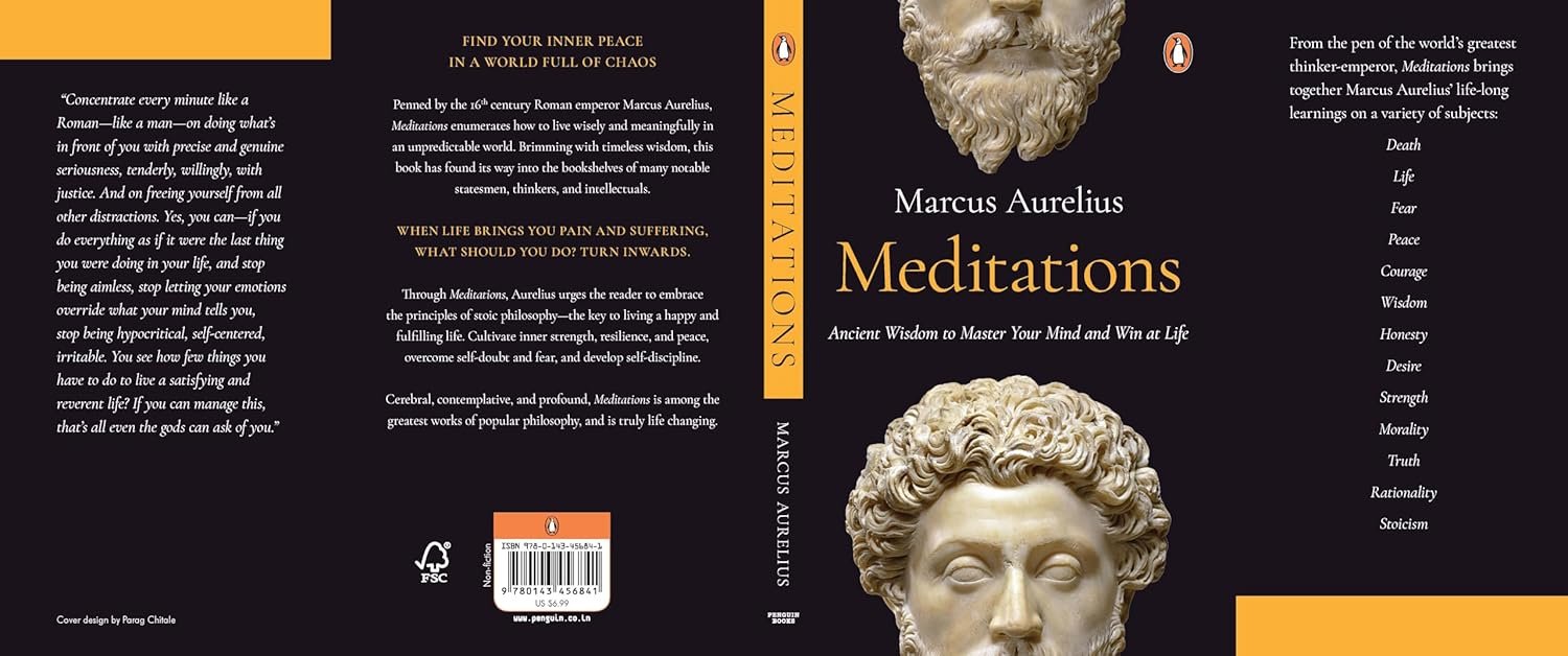 Meditations: Timeless Wisdom from Stoic Philosophy for Inner Peace, Self-Discipline & Mental Resilience | A Classic Self-Help Book on Personal Growth & Mindfulness - Image 4