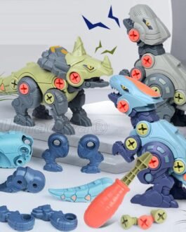 Umadiya® Branded Take Apart Dinosaur Toys, Pack of 4 Dinosaurs with Screwdrivers, Dino Kids Building Learning Toys, STEM Toy for Boys and Girls, 3 4 5 6 7 8 Year Old Boys and Girls (Dino-4) Umadiya® Branded Take Apart Dinosaur Toys, Pack of 4 Dinosaurs with Screwdrivers, Dino Kids Building Learning Toys, STEM Toy for Boys and Girls, 3 4 5 6 7 8 Year Old Boys and Girls (Dino-4)
