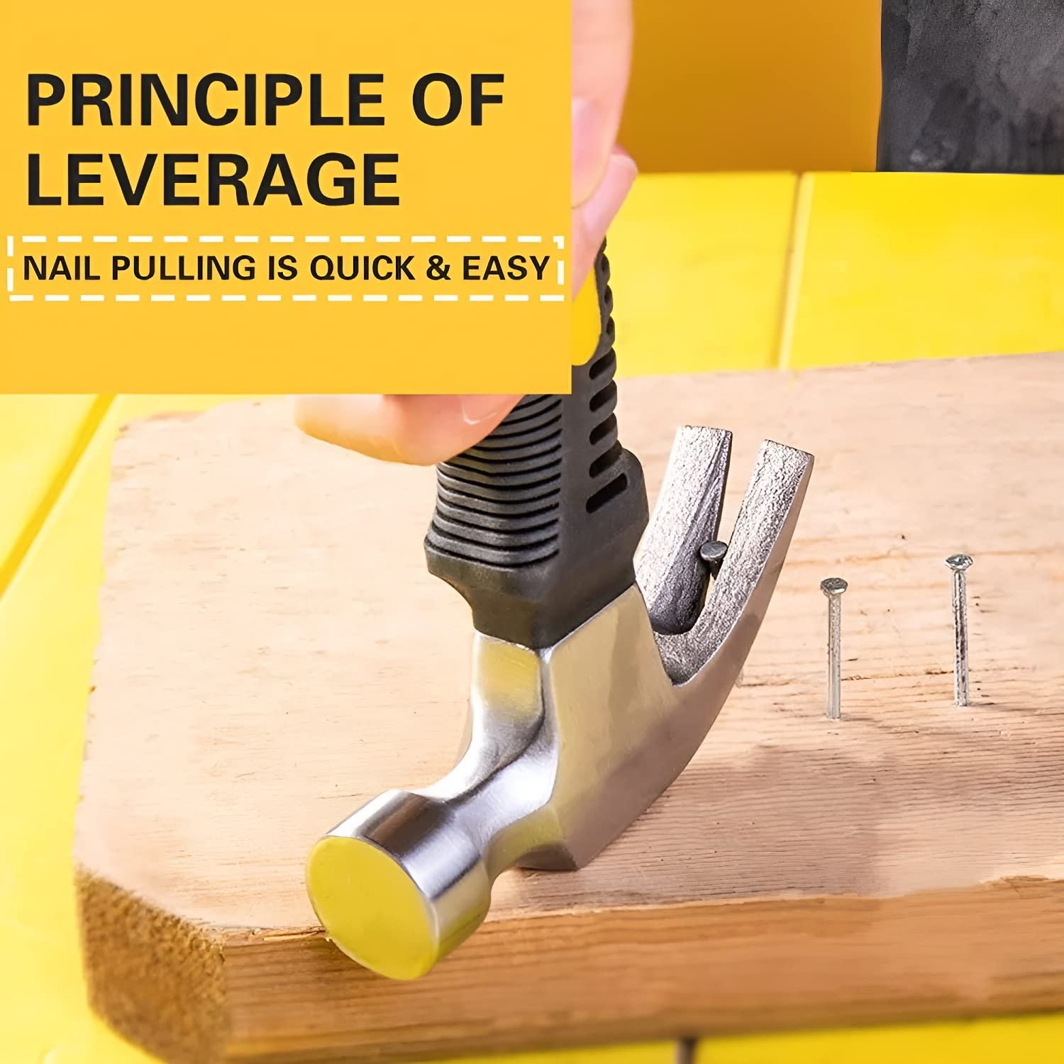 Oblivion Mini Hammer | Short-Length Hammer for Home Improvement & Woodworking – Compact & Durable (Pack of 1) - Image 7