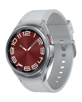 Samsung Galaxy Watch6 Classic (Silver, 43mm) | Rotating Bezel | Bluetooth | Monitor BP and ECG | Track Sleep | Track Health | Upto 40hrs Charge with Fast Charging | Galaxy Ecosystem | IP68 Rating