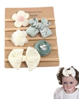 5-Piece Hair Bands for Baby Girl, Soft and Comfortable Headbands for Baby Girls, Hairs Accessories for Babys Girl, Kids Hairs Band, Babys Hair Accessories for 0 to 2 Years 5-Piece Hair Bands for Baby Girl, Soft and Comfortable Headbands for Baby Girls, Hairs Accessories for Babys Girl, Kids Hairs Band, Babys Hair Accessories for 0 to 2 Years